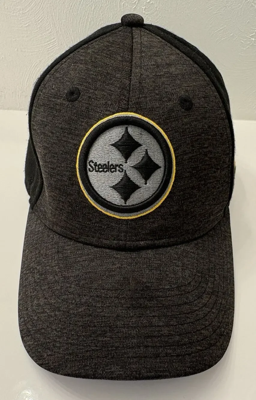 Pittsburgh Steelers New Era 9FORTY Adjustable Youth Hat Black